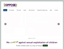 Tablet Screenshot of ioppose.org
